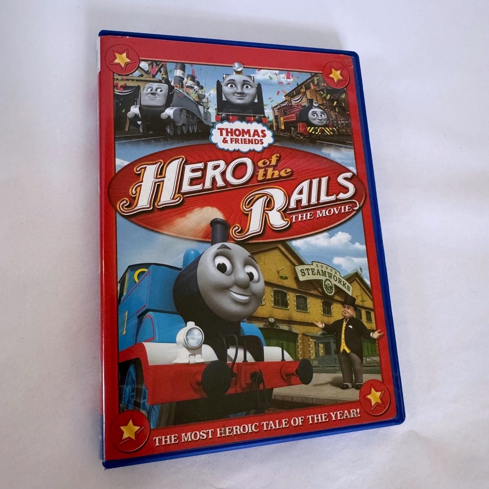 Thomas & Friends Hero of the Rails Movie DVD 2009 Lionsgate Trains Railway HIT